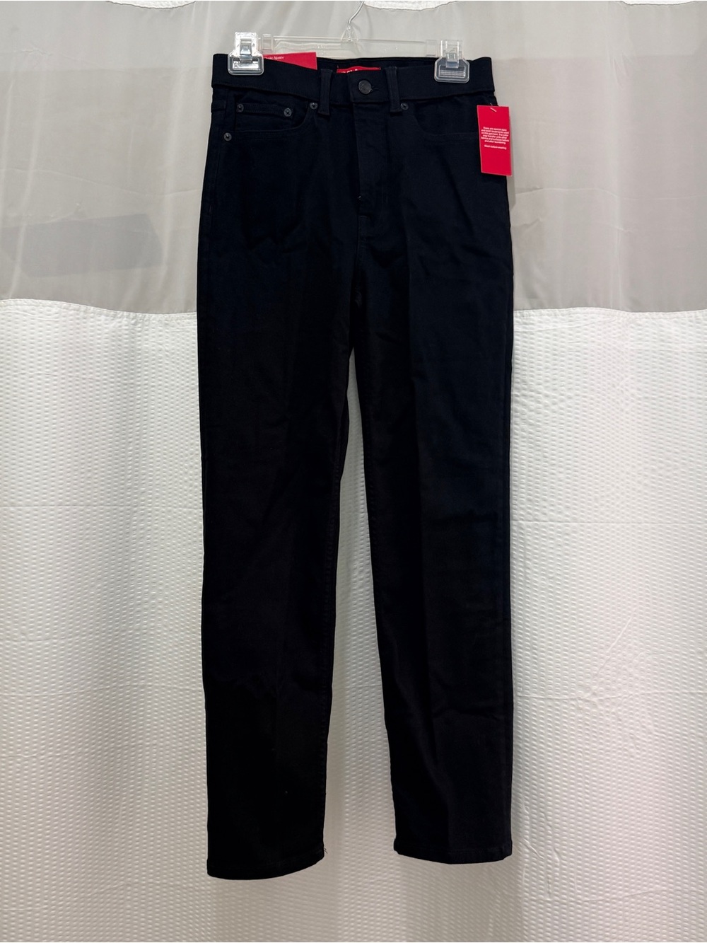 SPANXsculpt ReDefine Slim Straight Jeans Black NWT